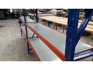 Magazijnstelling 4 M br; 0,60 Heda, 2 secties