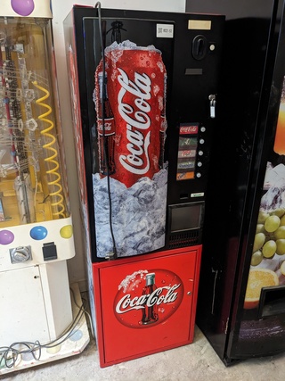Frisdrank automaat Coca Cola