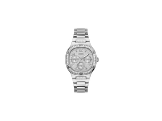 Guess GW0558L1 Polshorloge Dames Kwarts Duchess Zilverkleurig