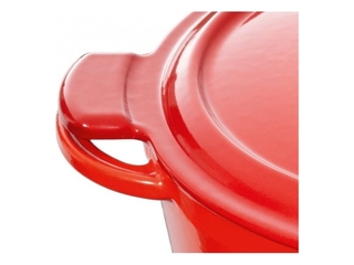 Fontignac Main Libres Braadpan  Ovaal  29 cm  Rood
