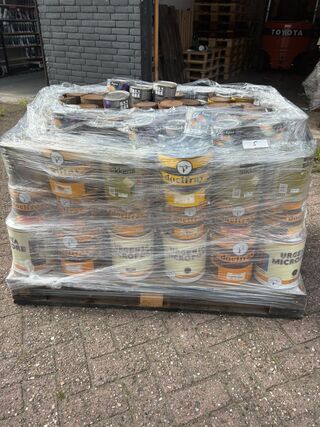 Ca. 250x Terpetine gedragen aflak, Oa Sikkens, Flexa, Doelfray