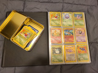 Unieke verzameling met zeldzame vintage Pokémon kaarten en meer