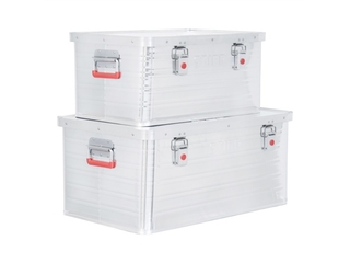 Stier set Aluminium Boxen 50 l + 85 l