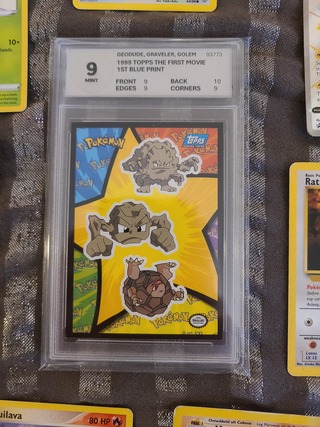 Collector’s Kavel – Zeldzame Gegradeerde Topps Pokémonkaart ‘Geodude,