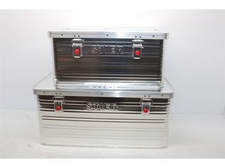 Stier set Aluminium Boxen 50 l + 85 l