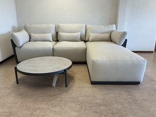 1 Lounge-set Suns, Sorrento chaise longue, MRG- Camel sand- nmw