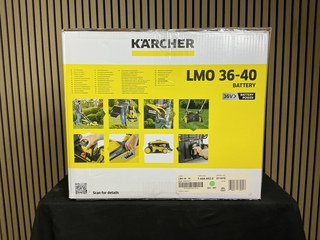 Accu-grasmaaier Kärcher, LMO36-40, Geel zwart