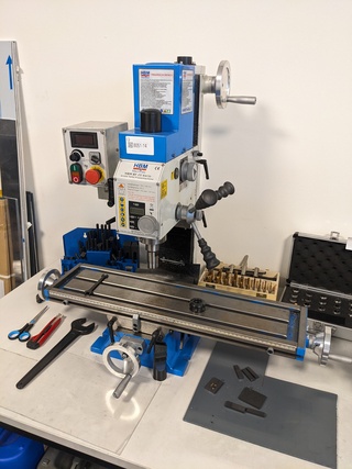 Freesmachine, HBM BF 25 Vario