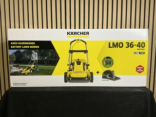 Accu-grasmaaier Kärcher, LMO36-40, Geel zwart