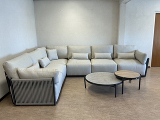 1 Lounge-set Sorrento hoekopstelling, MRG Camel sand