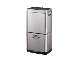 Eko Himalaya Recycler Sensor Bin 35+25 liter  Stainless steel Plastic
