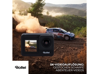 Rollei Actioncam D6Pro 5K-video, 2,2 IPS-touchscreen, waterdichte behu