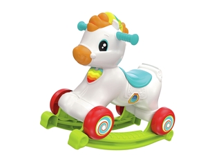 Clementoni  3 in 1 Hobbelpaard  Speelgoed Paard Bereidbaar  12 – 36 m