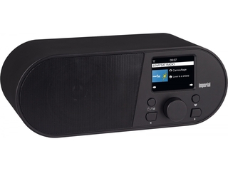 Imperial i105 Wi-Fi internetradio met 2,4 inch kleurenscherm Zwart