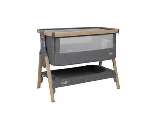 Tutti Bambini Cozee Bedside Wieg Oak Charcoal