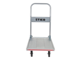 Stier Platform Truck Aluminium Transport Trolley Opvouwbare Rand Prote