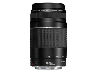 Canon Lens EF75300MM F45.6 III Zwart