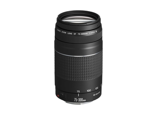 Canon Lens EF75300MM F45.6 III Zwart