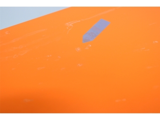 Pavoy Defibrillatorkast voor wandmontage bodyfront puur Oranje
