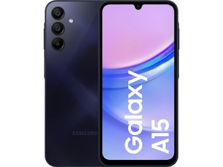 Samsung A155F/DSN Smartphone 128GB 4GB Ram, Blue Zwart