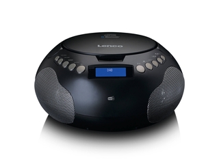 Lenco SCD-341 Draagbare Radio – CD-speler – DAB+ radio – Bluetooth Zwa