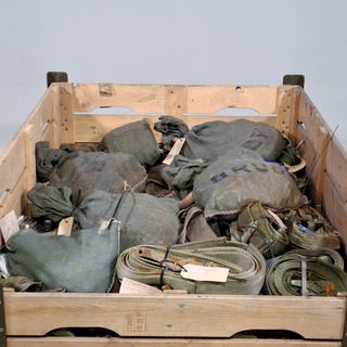 Partij spanbanden en sneeuwkettingen