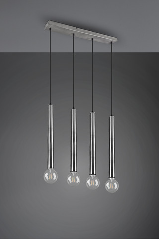 Ca. 15x Design hanglamp 4-lichts Trio, CLERMONT