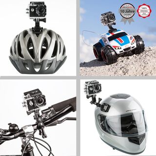 2x Action Camera Silver met Accessoires Ultrasport UmovE HD60