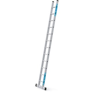 Enkele ladder met gefelste sporten 12 treden Zarges, Alto L 41552