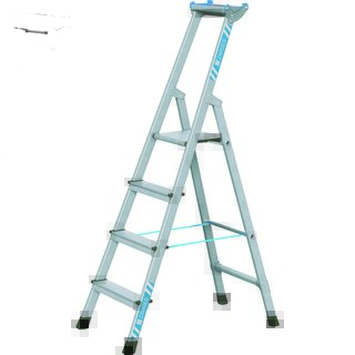 Trap met veiligheidsplatform 4 treden Zarges, XLstep S 41224
