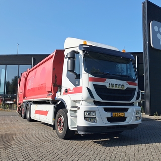Vrachtwagen met afvalinzamelingssysteem, IVECO, AD260SY/PS CNG, 2013