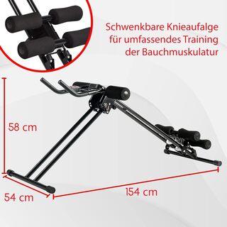 Buikspiertrainer met LCD-display Zoomyo