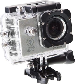 2x Action Camera Silver met Accessoires Ultrasport UmovE HD60