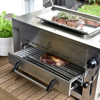Premium High Performance Grill 800 graden Meateor Beef Maker Pro