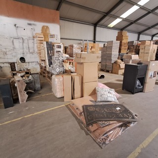 Partij divers decoratiemateriaal