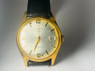 Vitomatic herenhorloge met 20micron goudkeurmerk