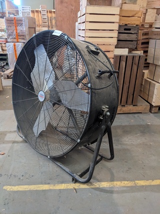 Ventilator HBM, 9607, 36 inch drum fan, bouwjaar 2019