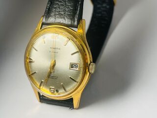 Vitomatic herenhorloge met 20micron goudkeurmerk