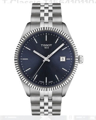 Tissot T-Classic Ballade herenhorloge met guilloche dial – Nieuw