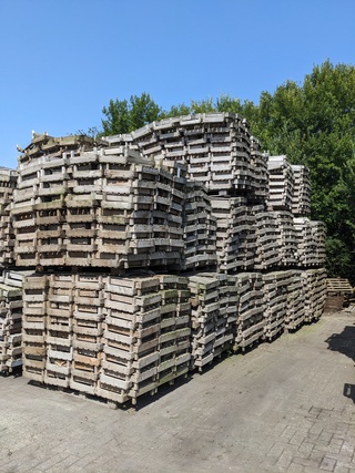 Ca. 4000x Houten kist