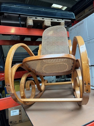 Vintage/retro schommelstoel