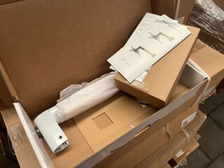 Ca. 36x Beamer mounting bracket wall white Sam Creative, PSHBB003003