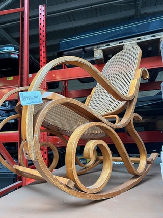 Vintage/retro schommelstoel
