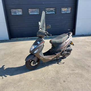 Scooter, Znen, ZN50QT-11B, Zwart, 2017