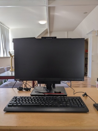 All-in-one computer, Lenovo, ThinkCentre TIO24Gen4, 2021