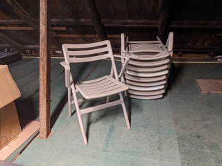 10x Design terrasstoel, Magis, Design Jasper Morrison, Folding air-cha