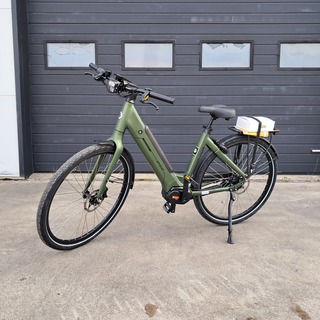 Elektrische fiets Amslod, Eton E-MD, groen, bouwjaar 2023