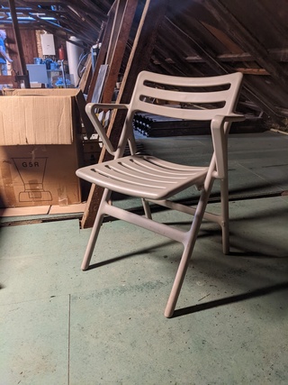 10x Design terrasstoel, Magis, Design Jasper Morrison, Folding air-cha