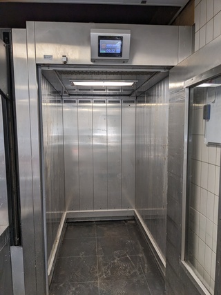Inrij rijstkast met stoomluchtbevochtiger, Hebaco
