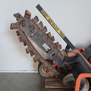 Grondsleuvenfrees 60cm benzine, Barreto, E1330D-4C, 2015